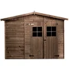 Image de Abri De Jardin En Bois Traité, 298x298, Ep 19mm, Int007, Surface Utile 8.29m²