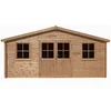 Image de Abri De Jardin Bois, Ep 28mm, 480x400, Surface Utile 17.35m², Int048