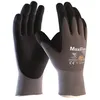 Image de Fp - Gant Maxiflex® Ultimate  34-874 Taille 10 Gris/noir Nylon Avec Micro-mousse De Nitrile En 388 Catégorie Epi Ii