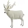 Image de Hansa Peluches Géantes Hansa Peluche Geante Renne Blanc 150 cm H et 140 cm L