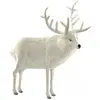 Image de Hansa Peluches Géantes Hansa Peluche Geante Renne Blanc 120 cm H et 100 cm L