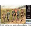 Image de Figurines British and German soldiers, (WWI)Somme Battle, 1916 1/35 - Master Box Figurines historiques - Mast-MB35158