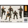 Image de Figurines Soviet Tank Crew 1943-1945 1/35 - Master Box Figurines historiques - Mast-MB3568