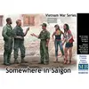 Image de Figurines Quelque part à Saigon, Vietnam War Series 1/35 - Master Box Figurines historiques - Mast-MB35185