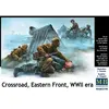 Image de Figurines Carrefour, avant-orient Seconde guerre mondiale (5 chiffres, pas de moto) 1/35 - Master Box Figurines historiques - Mast-MB35190