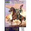 Image de Figurines Napoleonic Wars Series. Dragoon Regiment of the Imperial Guard, The Battle of Friedland, June 14, 1807. Officer / Senior Sergean 1/32 - Mast