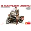 Image de Figurines US Military Police + Harley 1/35 - Mini Art Figurines historiques - MINI35168