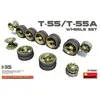 Image de Accessoire Soviet T-55/T-55A Wheels Set 1/35 MINI37058 - Mini Art Kits de superdétail pour véhicules militaires