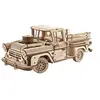 Image de Maquette UGEARS Modèles mécaniques: PICKUP LUMBERJACK 31,6x13,8x11,8cm - Maquette en bois - DA-8412143