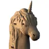 Image de 3D sculpture puzzle en carton Licorne - Creatif Puzzle 3d sculpture puzzle - HA-CWPS01