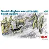Image de Figurines Soldats du génie soviétiques (guerre d'afghanistan 1979-1988) 1/35 - ICM Figurines historiques - ICM35031