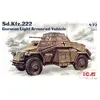 Image de Maquette Sd.Kfz.222 Véhicule blindé léger allemand 1/72 - ICM Maquette militaire - ICM72411