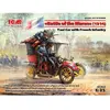 Image de Maquette «Bataille de la Marne» (1914) Taxi avec l'infanterie française 1/35 - ICM Maquette militaire - ICM35660