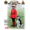 Image de Figurines RCMP Female Officer with dog (100% new molds) 1/16 - ICM Figurines historiques - ICM16008