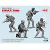 Image de Équipe SWAT (4 figurines) Ensemble de diorama 1/24 - ICM Figurines historiques - ICMDS2401