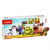 Image de Puzzlika 12985 Animaux populaires 3 en 1 - puzzle 3 images 50 pièces