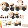 Image de Wise Dogs Os en bois 15443