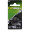Image de GP Batteries Lithium Cell Lithium CR2430 - 1 Batterie à usage unique