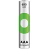 Image de GP ReCyKO Accu NiMH Micro AAA, HR03 1,2V/ 650 mAh, 2 pièces