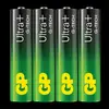 Image de Piles alcalines AAA GP Ultra Plus, 24AUP/LR03, paquet de 4