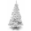 Image de Sapin De Noël Artificiel Tradition Et Qualité - Arbre Pour Décoration De Noël Avec Support 180 Cm Blanc
