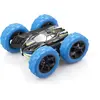 Image de SILVERLIT | Modèle réduit de voiture RC Storm - Bleu - A partir de 5 ans - Acrobatie - Télécommande - Corps double face