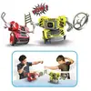 Image de YCOO STREET KOMBAT - Pack de 2 robots interactifs - Effets Sonores et Lumineux - 14 cm - Neuf