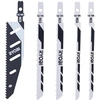 Image de Ryobi RAK05JSBFC Kit 5 lames universelles 10/14TPI Scie sabre à affleurer