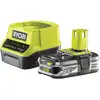 Image de Pack 1 batterie RYOBI RC18120-125 18V One+ - Li-Ion 2,5Ah + chargeur rapide