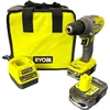 Image de RYOBI R18DD3-215S Perceuse-visseuse sans fil 18 V 50 Nm ( 5133003774 ) + 2x batterie 1,5 Ah + chargeur + housse