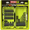 Image de RYOBI - Coffret empilable de 38 accessoires mixtes pour perçage à percussion, vissage et boulonnage + 1 porte-embout - RAK38DSDI2