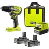 Image de Perceuse à percussion 18V ONE+ sans balais - batteries Lithium+ 2x 2,0 Ah R18PD5-220S RYOBI
