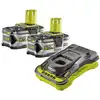 Image de Kit de démarrage RYOBI RC18150-250 18 V + 2 batteries Lithium+ 5,0 Ah + chargeur rapide (5133004422)
