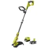Image de Ryobi - Coupe Bordures - Dresse Bordures 18v One+ - 1 Batterie Lithiumplus 2.5ah - 1 Chargeur Rapide - 1 Tête Double Lames Dentelées Rlt183225fpk