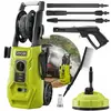 Image de Ryobi RY140PWA Nettoyeur haute pression 140 bar 1800 W pour terrasse et véhicule - Plus compact pour la maison et le jardin.