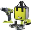 Image de Perceuse-visseuse à percussion RYOBI R18PD2-242S 18V ONE+  avec 1x2Ah et 1x4Ah