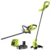 Image de Pack 2 outils 18V ONE+ : Taille-haies 45cm OHT1845 + Coupe-bordures 25cm OLT1825M (avec 1 batterie et 1 chargeur)