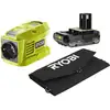 Image de Kit voyage RYOBI 18V ONE+ solaire 21W, chargeur 150W et batterie 2,0 Ah Noir - Neuf