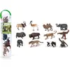 Image de Boîte de 12 minifigures peintes à la main Animaux sauvages 2 A1212