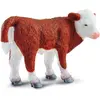 Image de Collecta 88236 Veau Hereford debout 7 cm Animaux sauvages