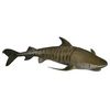 Image de Figurine de requin tigre peinte à la main de L Collecta