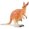 Image de Kangourou roux femelle Collecta avec petit 88921