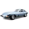 Image de Miniature JAGUAR E-TYPE COUPE 1961 BLEUE 1/18 - Burago Miniature automobile - Bura12044