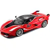 Image de Bburago, Ferrari FXX K miniature 1/18 avec support de présentation à vis., Rouge