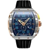 Image de Nubeo - NB-6088-01 - Montre Bracelet - Hommes - Quartz - Magellan Retrograde
