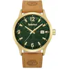 Image de Timberland Montre dateur Trumbull Brown Gold