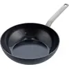 Image de Wok GreenPan Evolution noir 28 cm, lavable au lave-vaisselle, compatible avec tous les types de cuisinières, revêtement antiadhésif