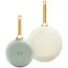 Image de Lot de 2 poêles GreenPan Padova Reserve (20 cm + 26 cm), lavables au lave-vaisselle, revêtement antiadhésif