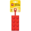 Image de LEGO - Étiquette à bagages Bag Tag Bagtag Étiquette de sac rouge Brique Lego