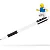 Image de Crayon à papier LEGO avec figurine noire, dimensions : 1,9 x 4,8 x 19,9 cm